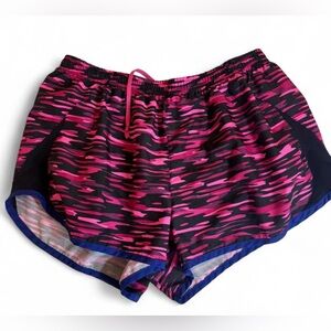 Nike Pink and Black Athletic Shorts